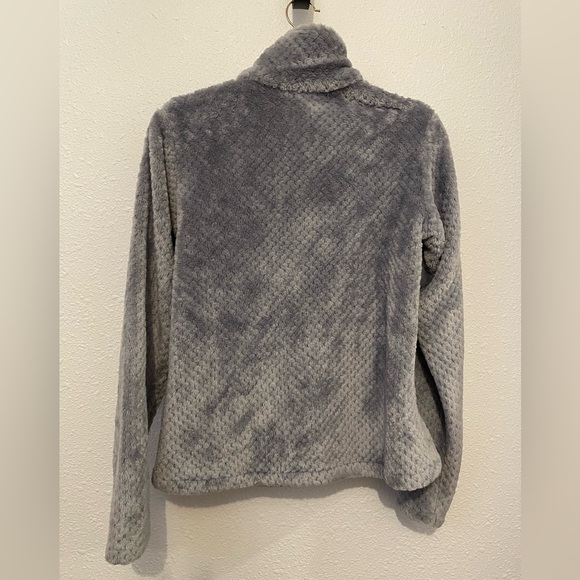 Columbia Gray Plush thick Long Sleeve with Full Zipper Size small RN69724 - Picture 6 of 11